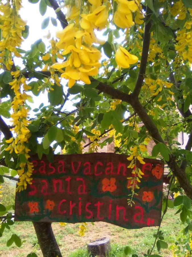 Casa Vacanze Santa Cristina Volterra Eksteriør billede
